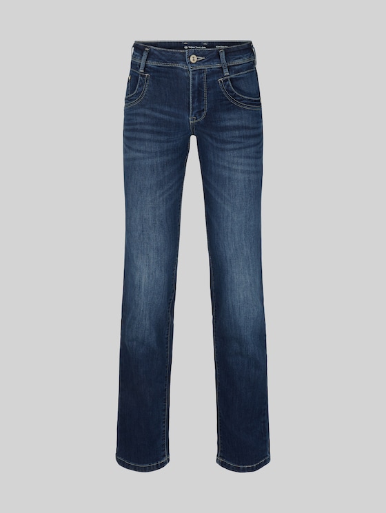 TTALEXA STRAIGHT jeans - dark stone wash denim