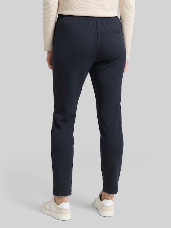 Casual material trousers - Real Navy Blue