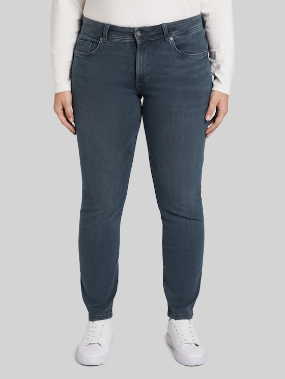 Plus Size - TTPLUS SLIM jeans - Used Dark Stone Blue Denim