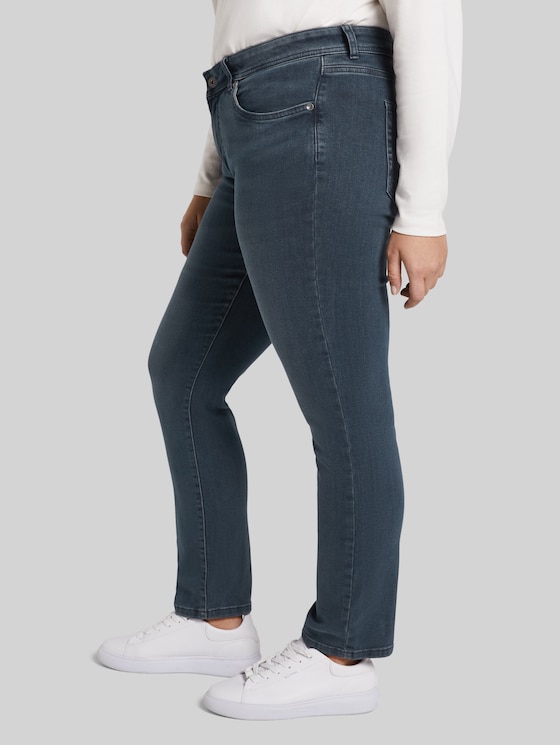 Plus Size - TTPLUS SLIM jeans - Used Dark Stone Blue Denim