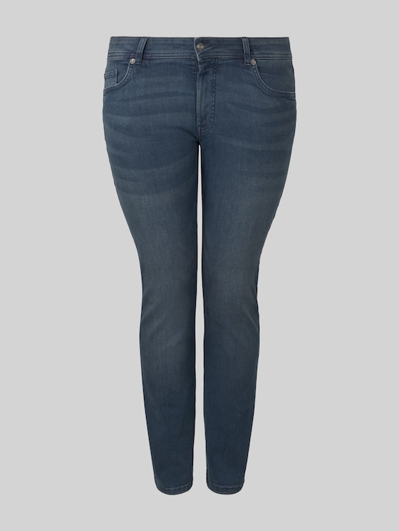 Plus Size - TTPLUS SLIM jeans - Used Dark Stone Blue Denim
