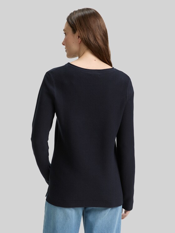 Cotton knitted jumper - Lunar Eclipse