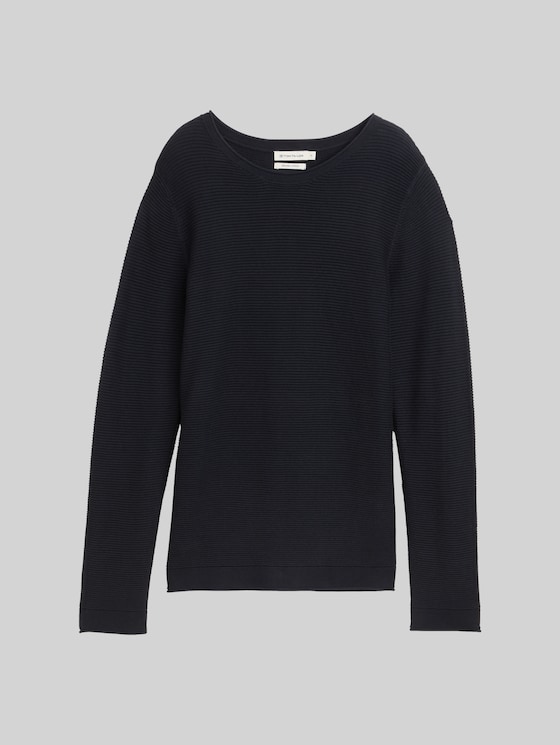 Cotton knitted jumper - Lunar Eclipse