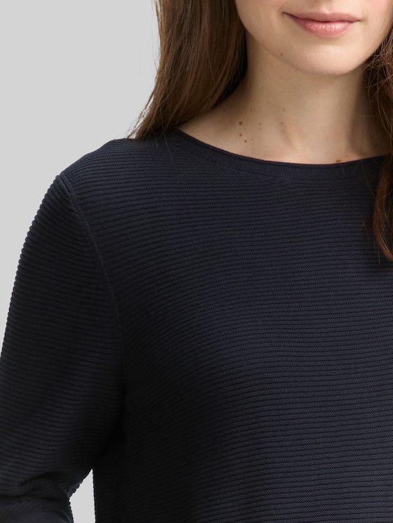 Cotton knitted jumper - Lunar Eclipse