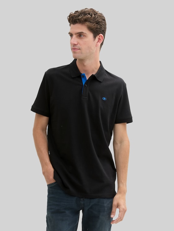 Basic polo shirt - Black