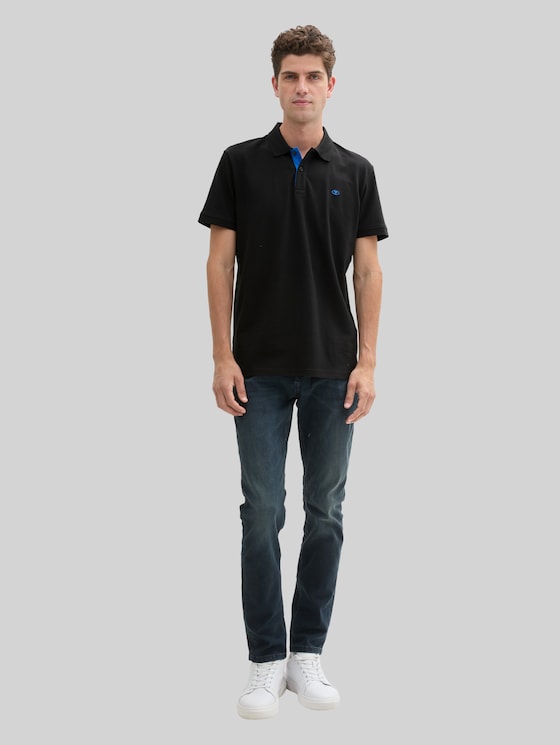 Basic polo shirt - Black