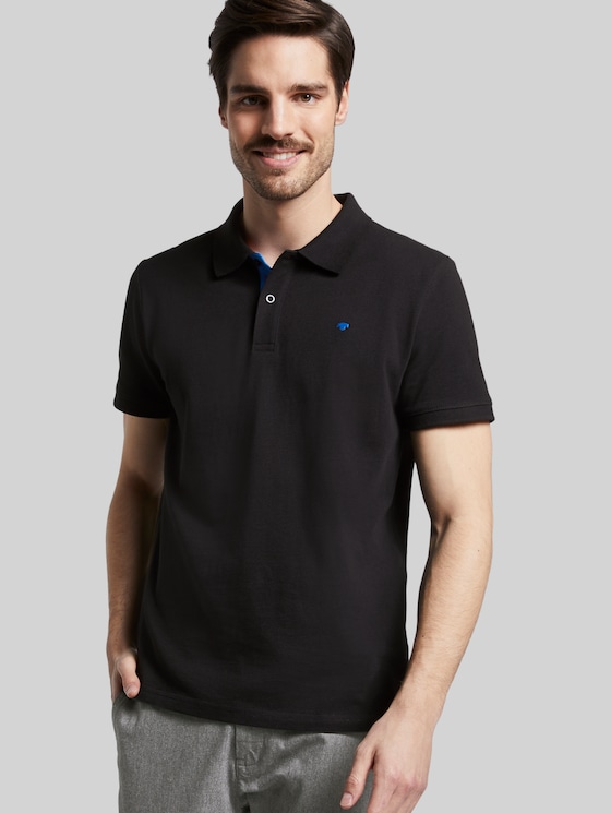Basic polo shirt - Black