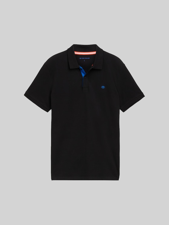 Basic polo shirt - Black