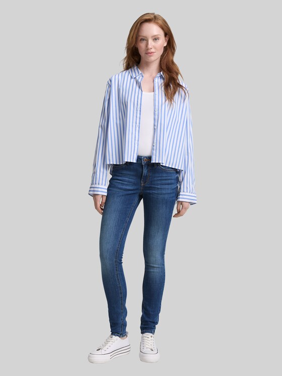 TTJONA EXTRA SKINNY jeans - Clean Mid Stone Blue Denim