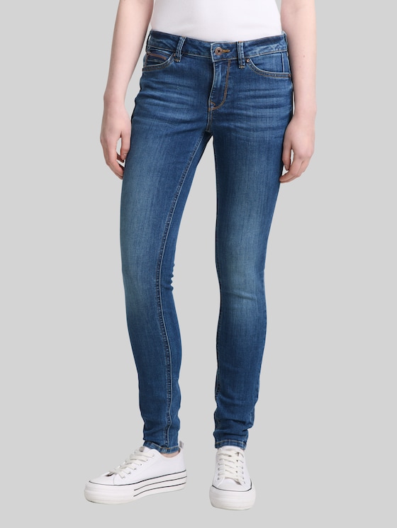 TTJONA EXTRA SKINNY jeans - Clean Mid Stone Blue Denim