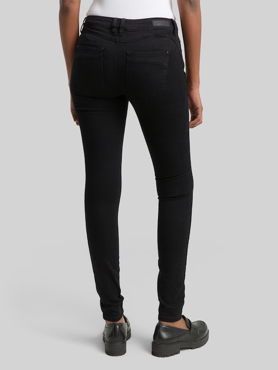 TTJONA EXTRA SKINNY jeans - clean dark stone black denim