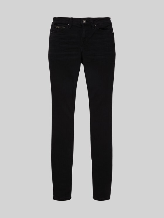 TTJONA EXTRA SKINNY jeans - clean dark stone black denim
