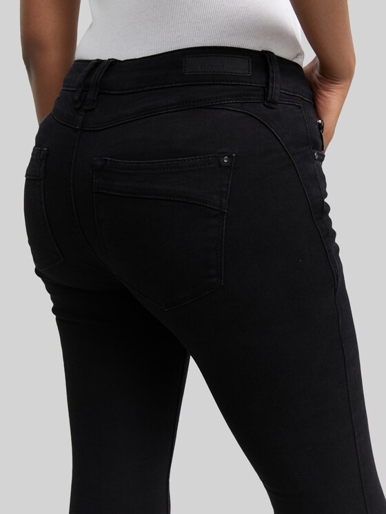 TTJONA EXTRA SKINNY jeans - clean dark stone black denim