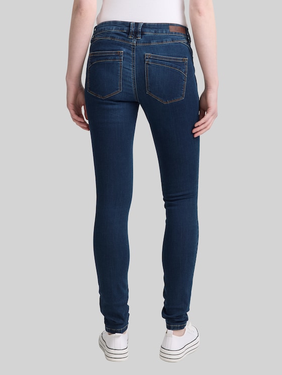 TTJONA EXTRA SKINNY jeans - dark stone wash denim