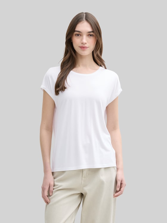 Loose-fit T-shirt - White