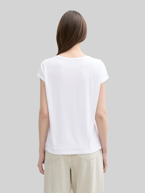Loose-fit T-shirt - White