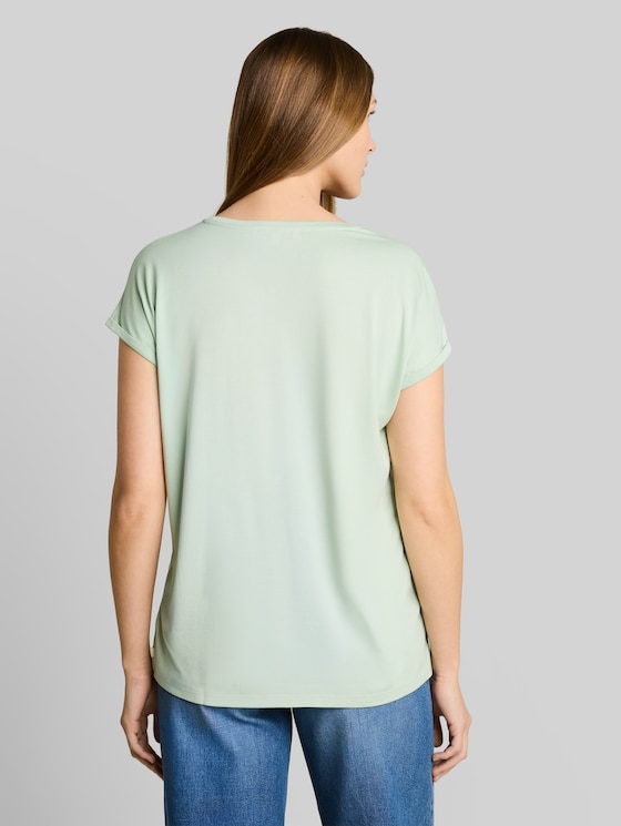 Loose-fit T-shirt - light matcha green