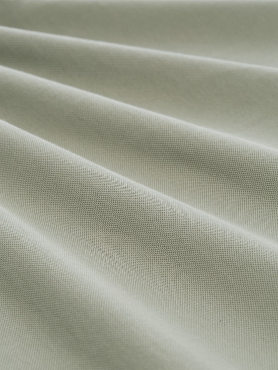Piqué polo shirt with embroidered logo - Greyish Shadow Olive