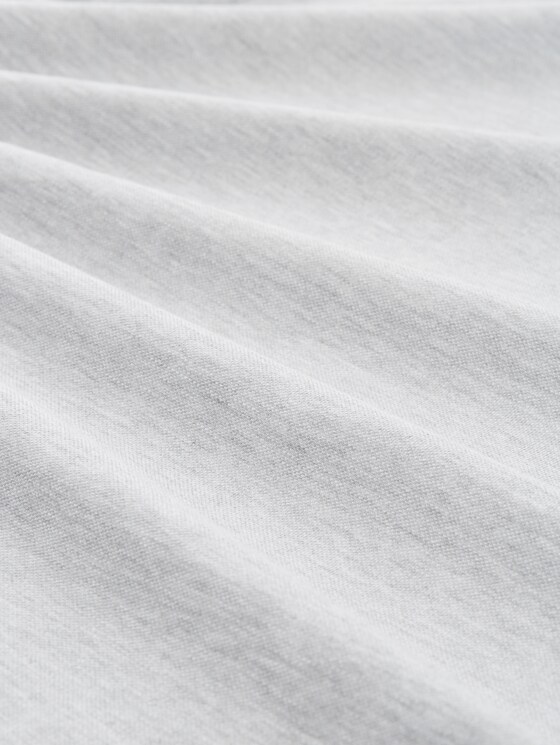 Piqué polo shirt with embroidered logo - Grey Heather Melange