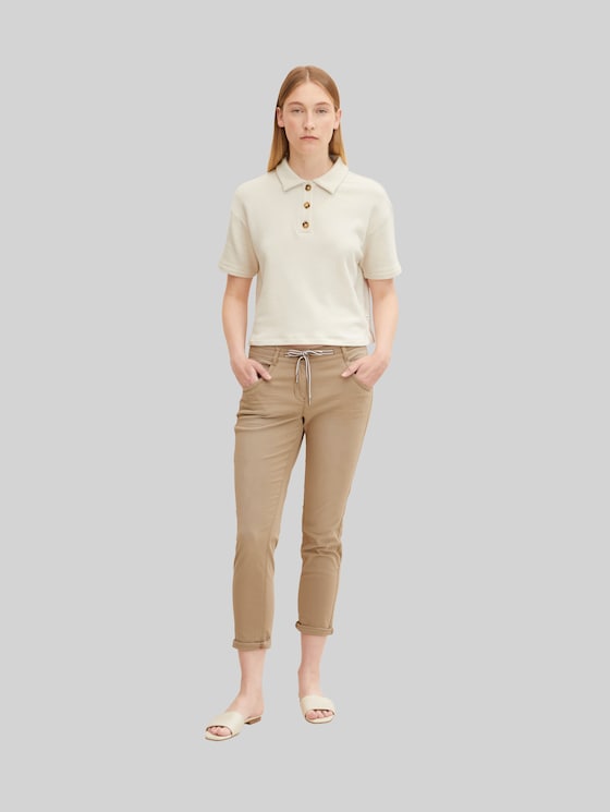Tapered relaxed Jeans - dark sepia