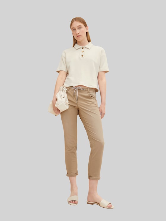 Tapered relaxed Jeans - dark sepia