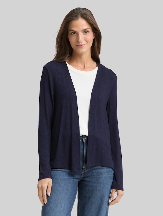 Basic Cardigan - sky captain blue