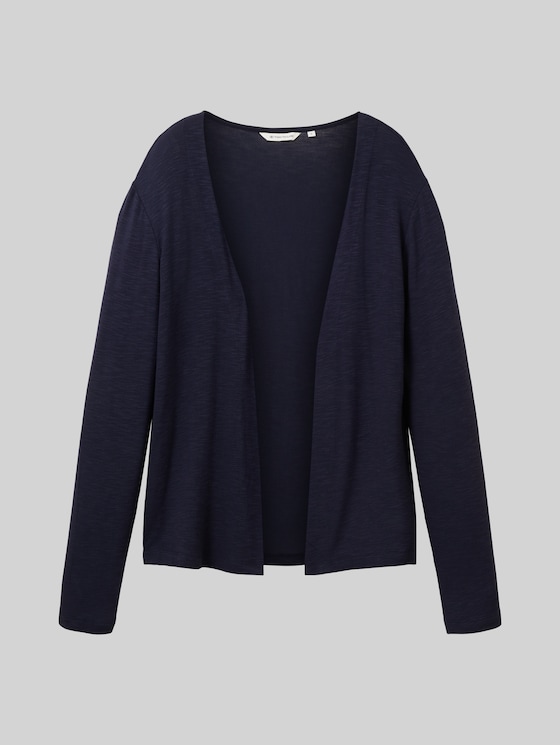 Basic Cardigan - sky captain blue