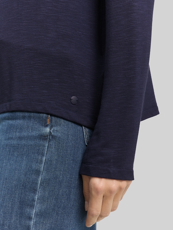 Basic Cardigan - sky captain blue