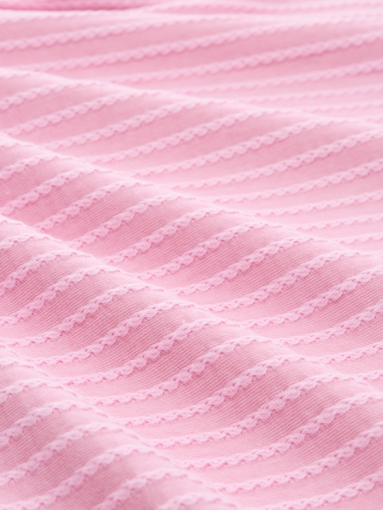 Striped sweatshirt - tonal rose structure stripe