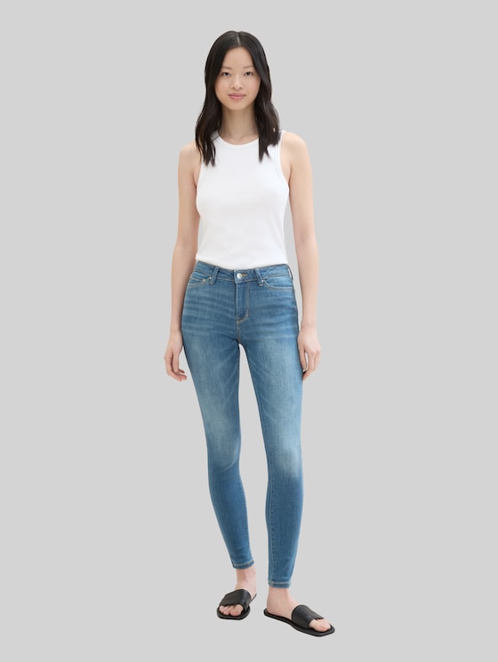 3 Sizes in 1 - TTNELA Extra Skinny Jeans - Used Light Stone Blue Denim
