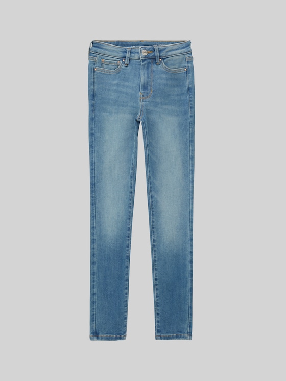 3 Sizes in 1 - TTNELA Extra Skinny Jeans - Used Light Stone Blue Denim