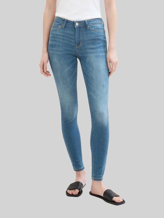 3 Sizes in 1 - TTNELA Extra Skinny Jeans - Used Light Stone Blue Denim