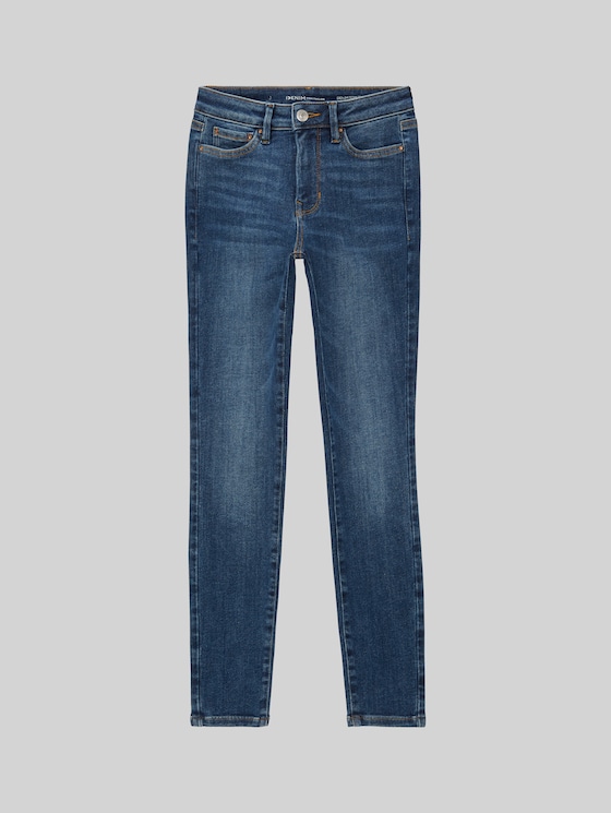 3 Sizes in 1 - TTNELA Extra Skinny Jeans - Used Mid Stone Blue Denim