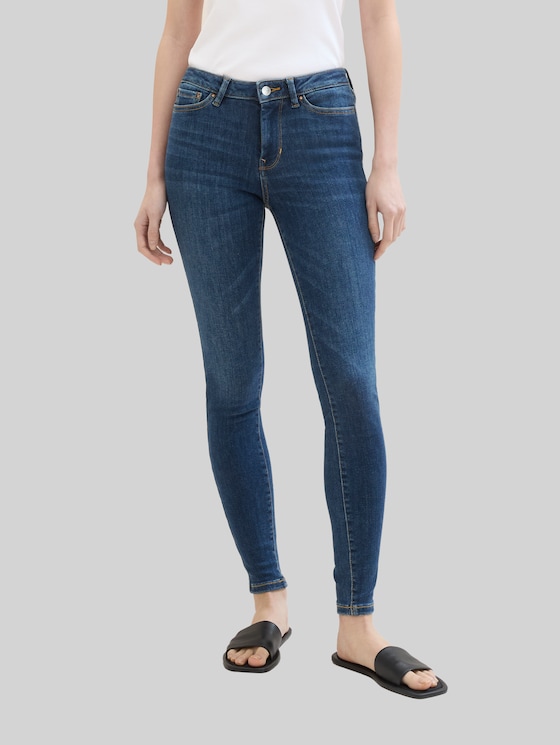 3 Sizes in 1 - TTNELA Extra Skinny Jeans - Used Mid Stone Blue Denim