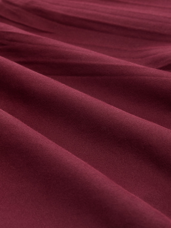 Tapered relaxed-fit trousers - Preppy Plum