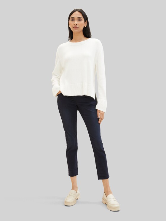 Tapered relaxed-fit trousers - sky captain blue