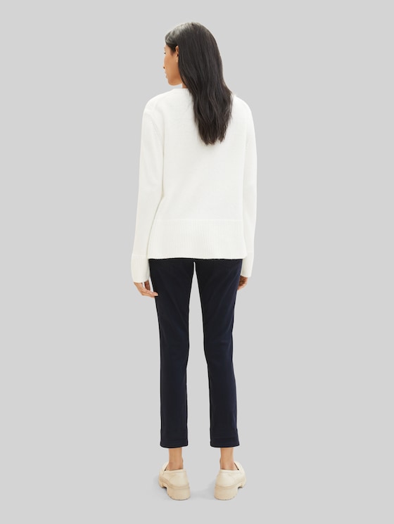 Tapered relaxed-fit trousers - sky captain blue