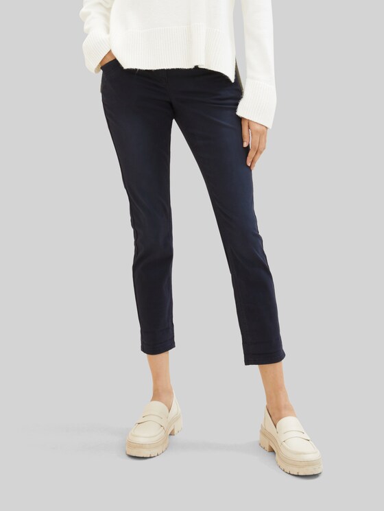 Tapered relaxed-fit trousers - sky captain blue