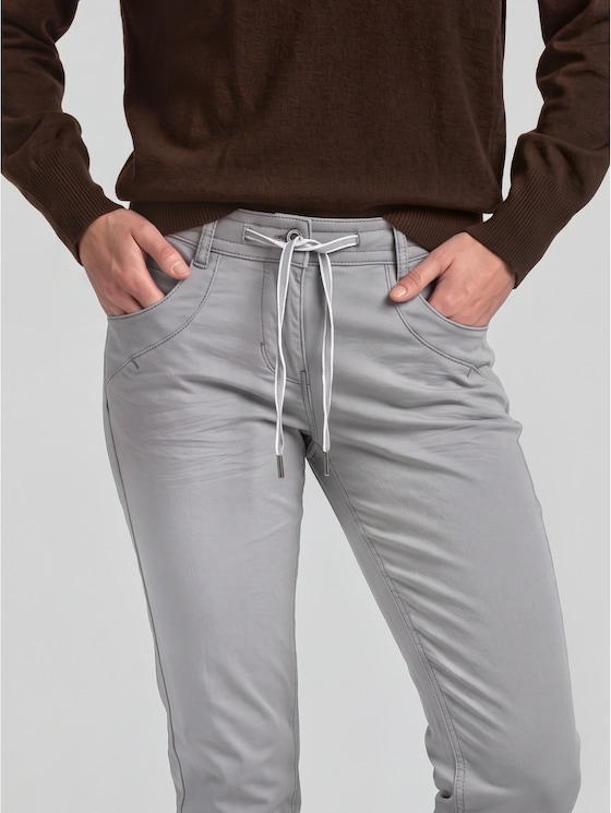 Tapered relaxed-fit trousers - Explicit Grey