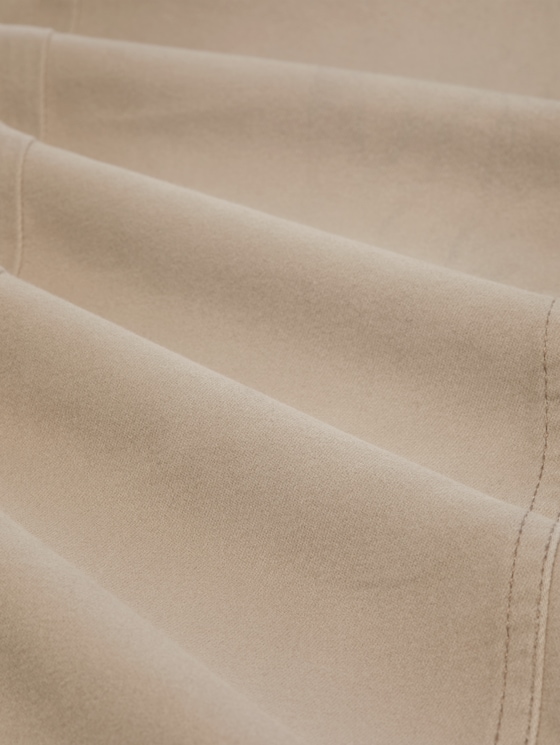 Tapered relaxed-fit trousers - soft taupe grey