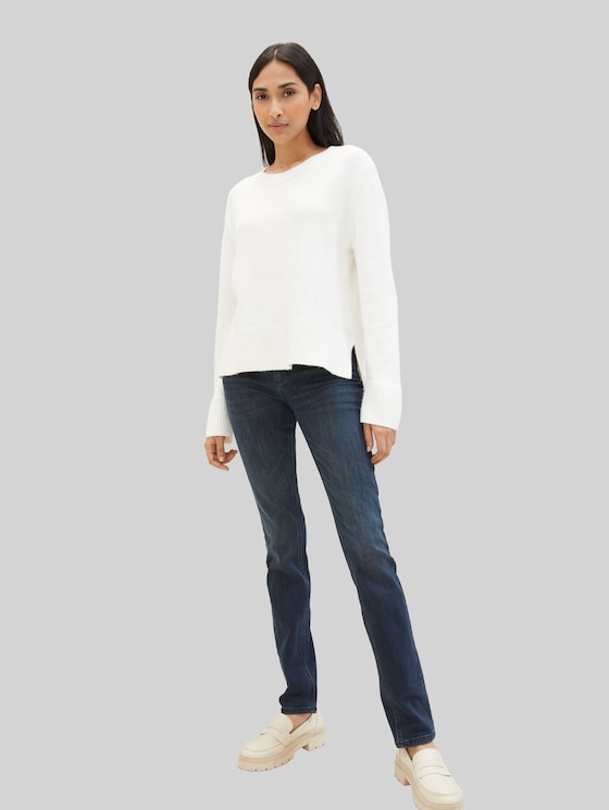 TTALEXA slim jeans - dark stone wash denim
