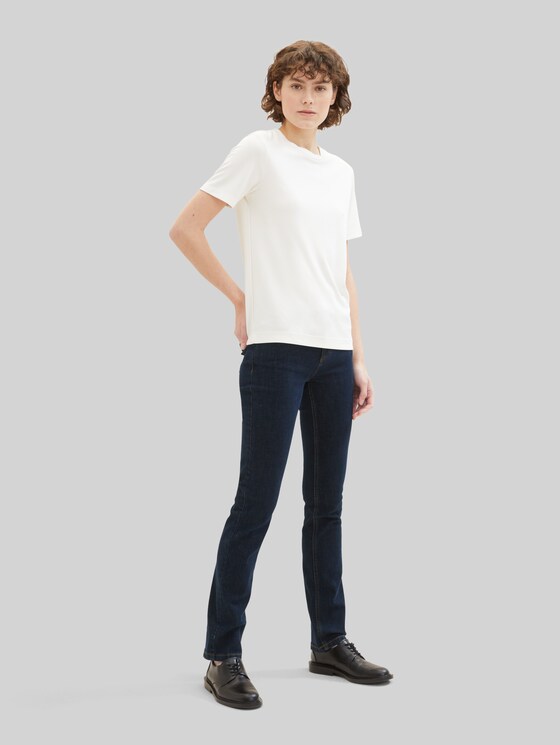 TTALEXA STRAIGHT jeans - Clean Rinsed Blue Denim