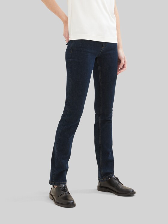 TTALEXA STRAIGHT jeans - Clean Rinsed Blue Denim