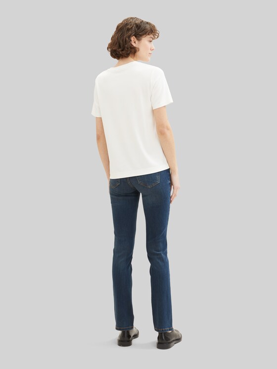 TTALEXA STRAIGHT jeans - mid stone wash denim