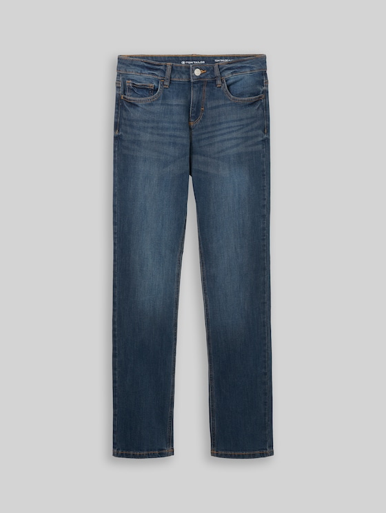 TTALEXA STRAIGHT jeans - mid stone wash denim