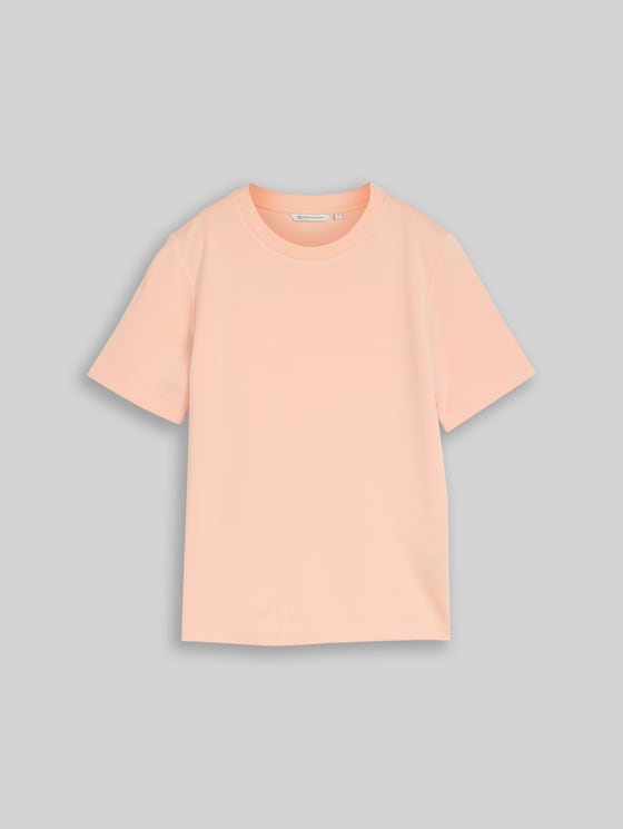 Loose-fit T-shirt - Orange Parfait