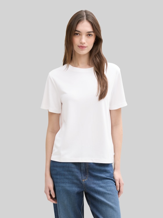 Loose-fit T-shirt - White