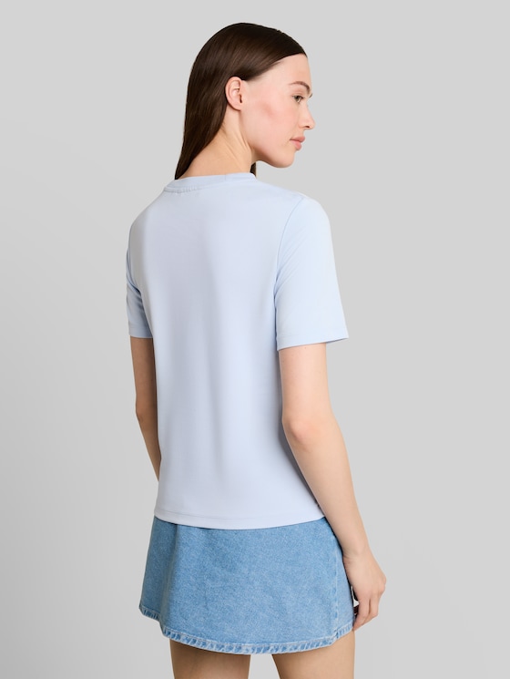 Loose-fit T-shirt - mountain sky blue