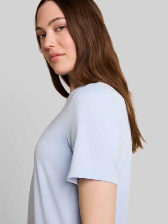 Loose-fit T-shirt - mountain sky blue
