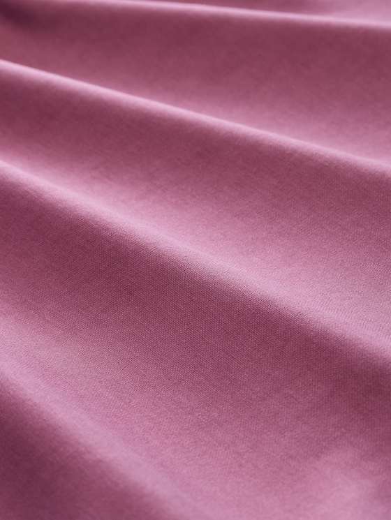 Loose-fit T-shirt - dusty berry